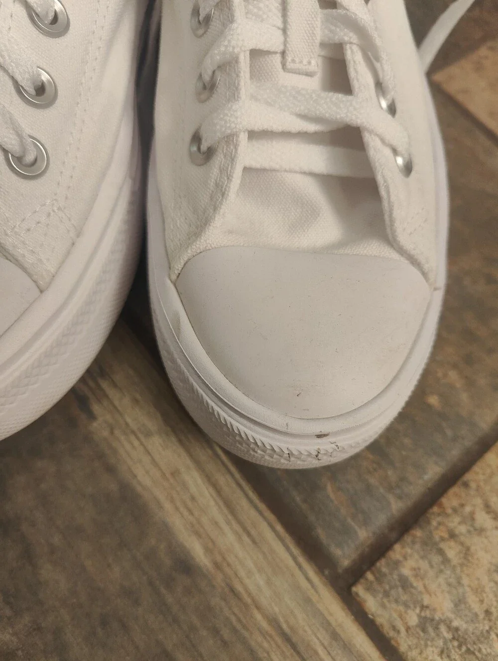Converse Chuck Taylor All Star Move Canvas Platform, 8.5 Women's, White - Picture 7 of 8